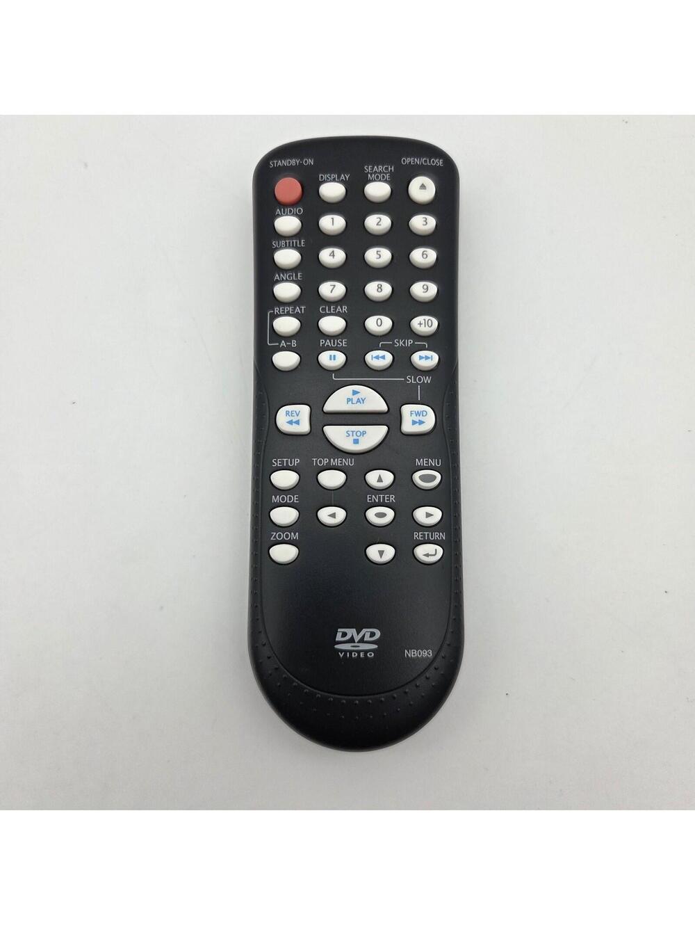 OEM Magnavox NB093 DVD Remote Control MWD200E MWD200F MWD200FA MWD200G - Tested